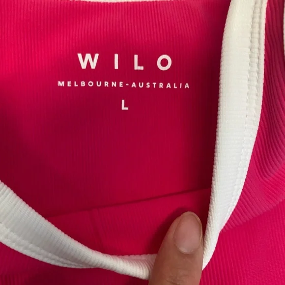 Pink and White Women’s Athletic Set - Picture 3 of 3